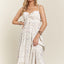 Robe smockée florale élégante pour un style sans effort