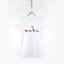 Round-neck Dinosaur Print Short Sleeve T-Shirt