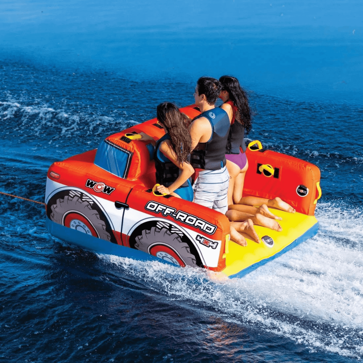 WOW Watersports Off-Road Truck 3-Person Towable Tube