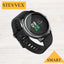 Montre intelligente solaire STEVVEX - Sport métal avec moniteur de fréquence cardiaque