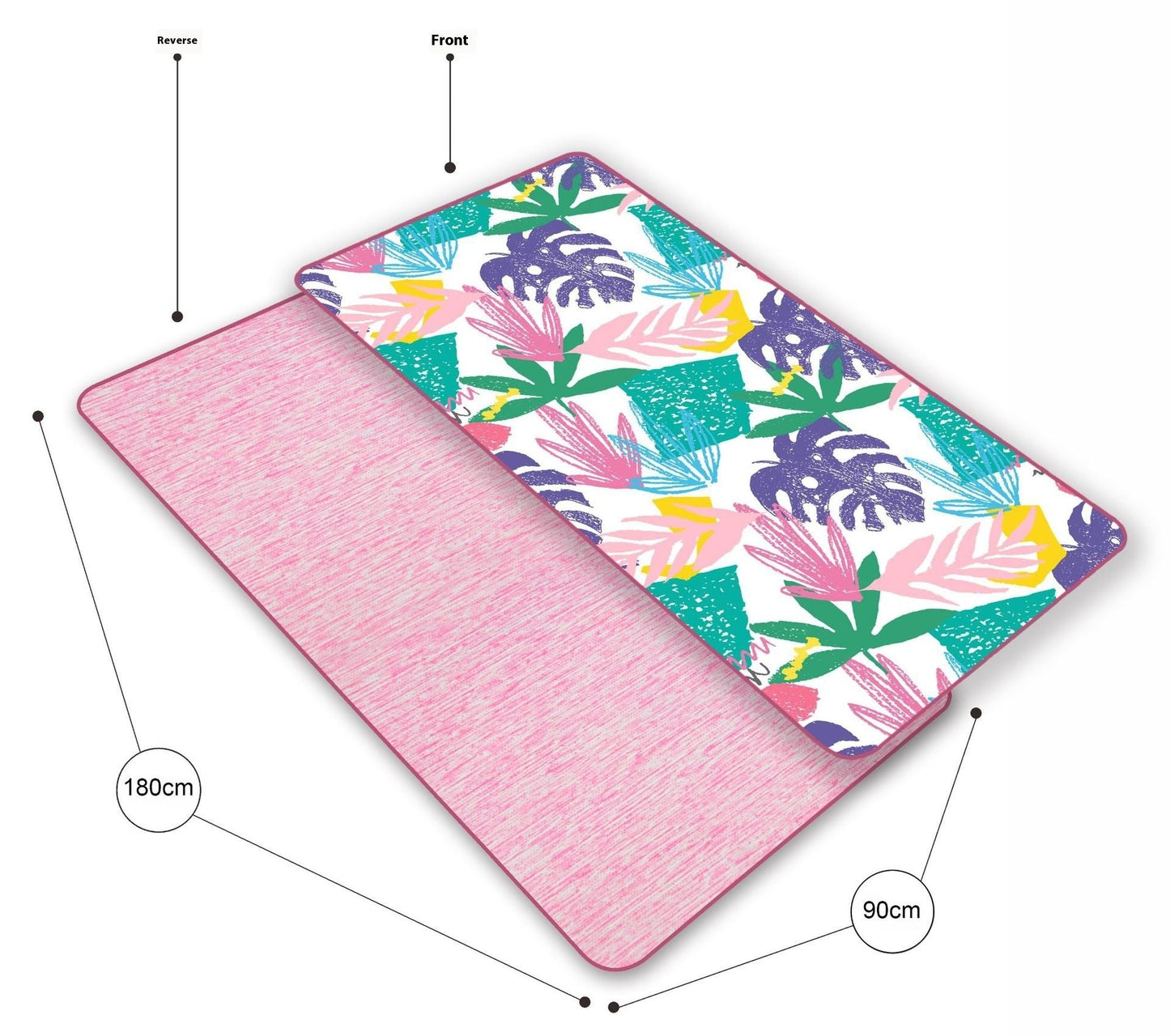Premium Quick-Drying Beach Towel for Women