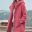 Women's Thickened Tweed Medium-Length Trench Coat