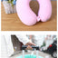 Coussin de voyage en mousse à mémoire de forme en forme de U