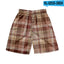 Men's Plaid Casual Beach Shorts