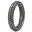 Bague de fiançailles en argent sterling .925 avec diamant TLB véritable de 1,40 carat