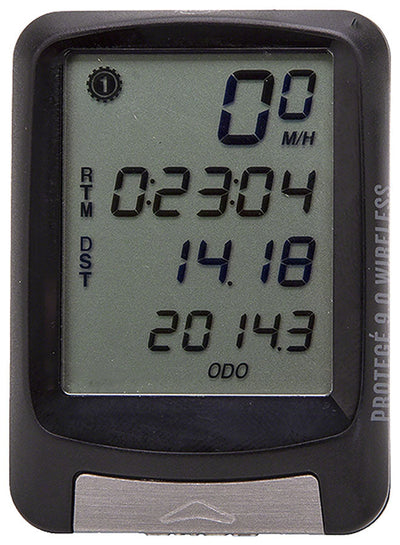 Planet Bike Protege 9.0 Wireless Bike Computer - Black