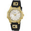 Reloj de pulsera Guess para mujer en negro y dorado