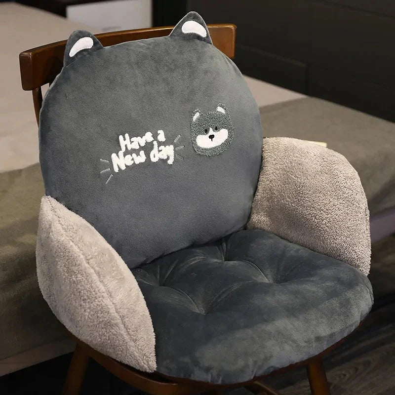 Coussin de Chaise Monobloc pour le Confort au Bureau et à Domicile