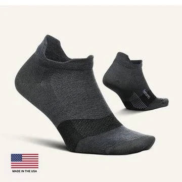 Feetures Merino 10 Max Cushion No Show Tab Socks