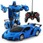 2-in-1 Transformer Remote Control Race Car with Rechargeable Battery