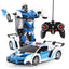 2-in-1 Transformer Remote Control Race Car with Rechargeable Battery