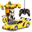 2-in-1 Transformer Remote Control Race Car with Rechargeable Battery