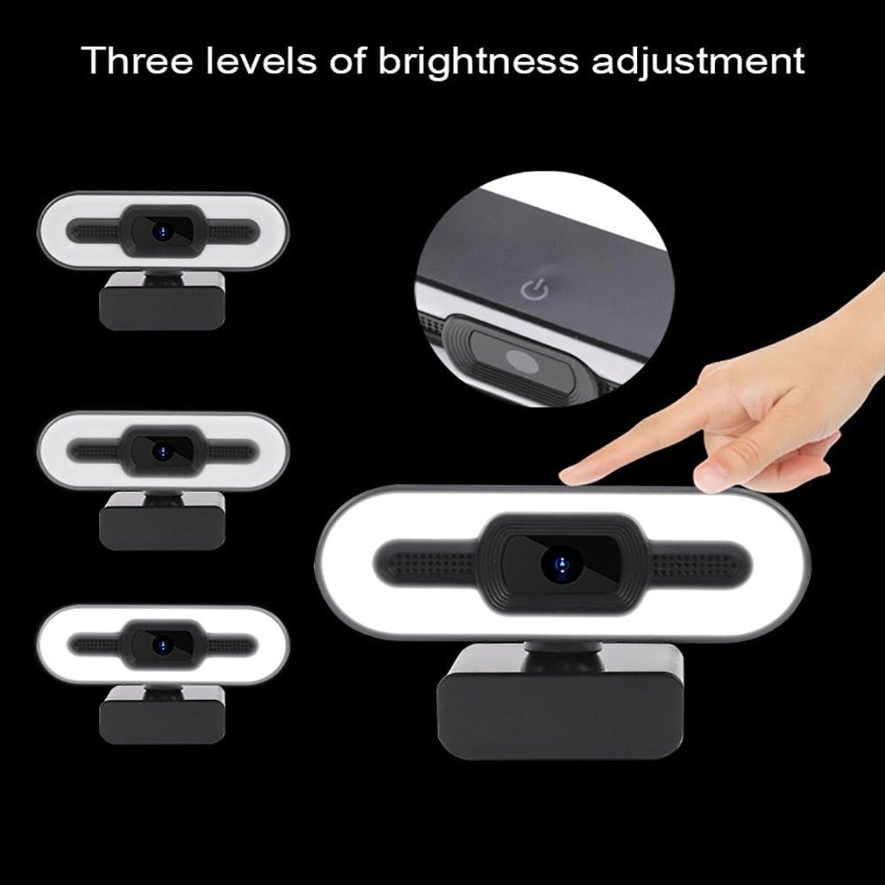 Webcam 2K Premium avec Microphone pour Streaming et Travail