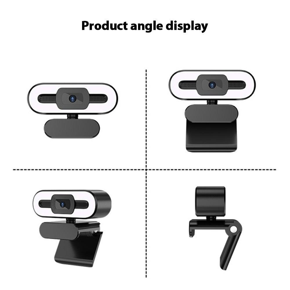 Webcam 2K Premium avec Microphone pour Streaming et Travail