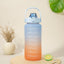 2L Eco-Friendly Water Bottle with Straw and Time Marker - Perfect for Fitness and Travel - Korvel