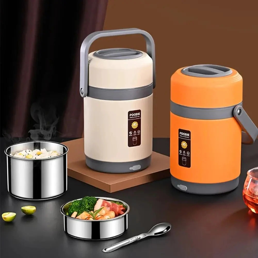 Caja de Almuerzo Eléctrica Calentada por USB de 2L