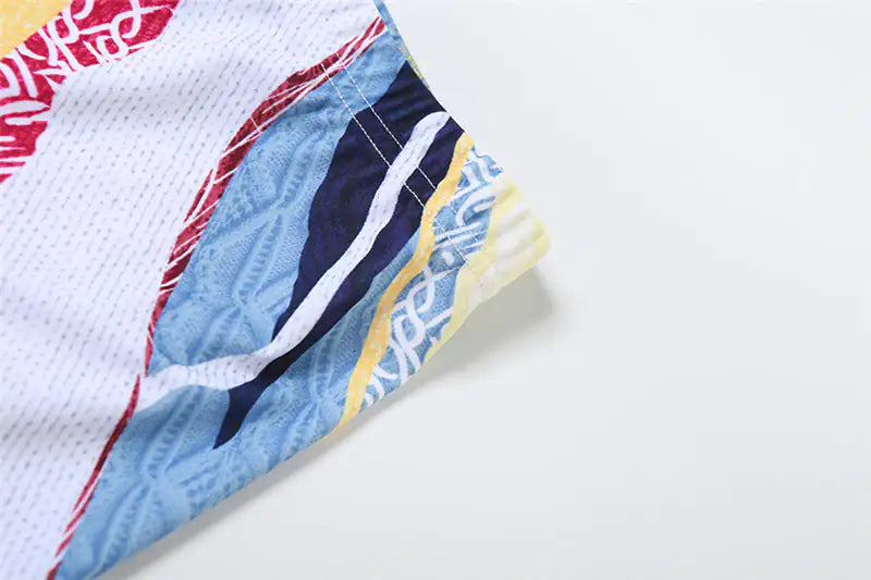 Mini Short Impreso de Manga Larga - Estilo Sin Esfuerzo