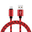1M Grid Braided Cotton Fast USB Type C USB Data Charger Charging Cable - Korvel