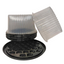 8" 2-3 Layer Cake Display Container with Clear Dome Lid