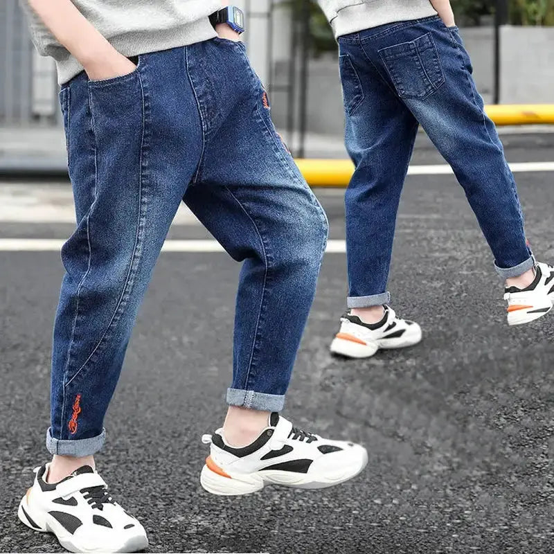 Premium Children's Denim Pants for Ages 4-11