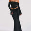 Elegant Long Sleeve Skirt Set for Stylish Occasions
