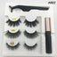 Premium 3D False Eyelashes with Magnetic Eyeliner