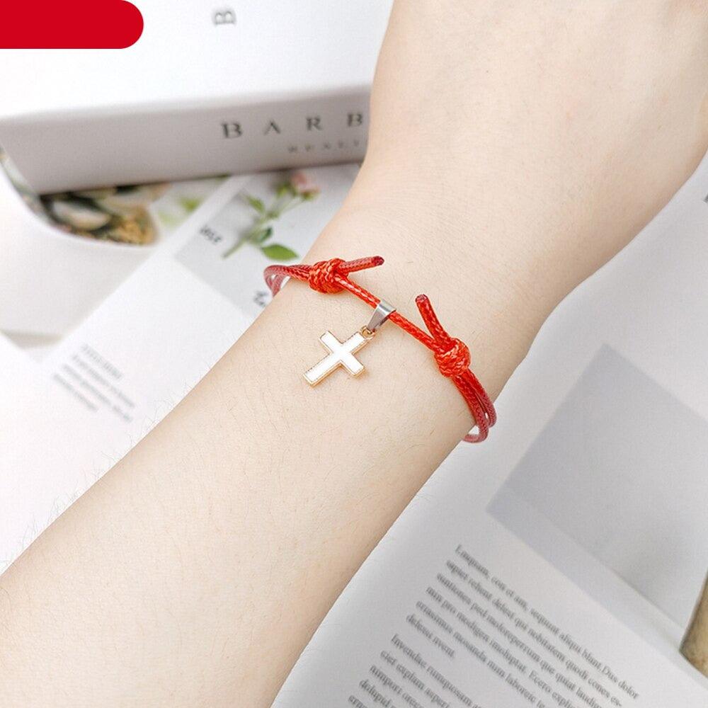 Bracelets Couple Charme Minimaliste 2PCS - Design Ajustable Fait Main
