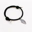 Bracelets de Couple Amis à Coeur Correspondant - Design Magnétique Minimaliste
