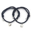 Bracelets de Couple Magnétiques Minimalistes - Ensemble d'Amitié Fait Main