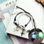 Bracelets Chat Étoile Lune Lumineux - Ensemble de 2