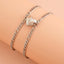 Bracelets pour couples en acier inoxydable Magnet Attraction