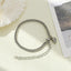 Ensemble de Bracelets Couple Charme Cœur - Design Magnétique en Acier Inoxydable