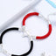 Ensemble de Bracelets Magnétiques pour Couples - Charme de Cœur Ajustable