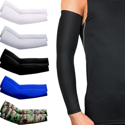 Unisex Cooling Arm Sleeves for Sun Protection and Comfort