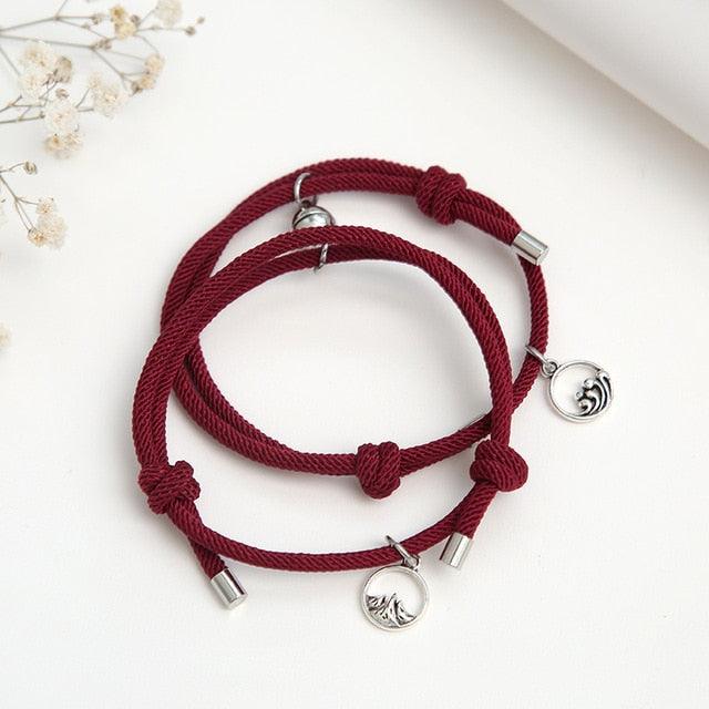 Couple Magnetic Attraction Bracelets - Set of 2