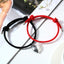 Ensemble de Bracelets Magnétiques Charmants pour Couples - Design en Forme de Cœur