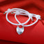 Ensemble de Bracelets Magnétiques Charmants pour Couples - Design en Forme de Cœur
