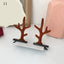 Adorable 2-Piece Christmas Deer Ear Hair Clips for Girls - Korvel