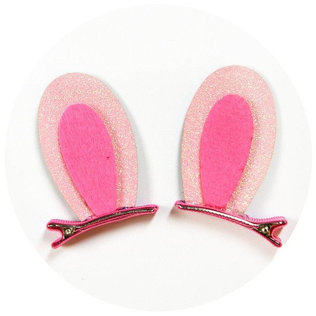 Ensemble de pinces à cheveux arc-en-ciel scintillantes pour filles