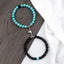 Ensemble de Bracelets Magnétiques en Forme de Cœur pour Couples