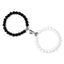 Ensemble de Bracelets Magnétiques en Forme de Cœur pour Couples