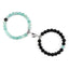 Ensemble de Bracelets Magnétiques en Forme de Cœur pour Couples