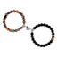 Ensemble de Bracelets Magnétiques en Forme de Cœur pour Couples