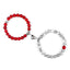 Ensemble de Bracelets Magnétiques en Forme de Cœur pour Couples