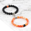Ensemble de Bracelets Magnétiques en Forme de Cœur pour Couples