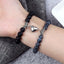 Ensemble de Bracelets Magnétiques en Forme de Cœur pour Couples