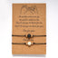 Ensemble de Bracelets en Corde Ajustables Minimalistes pour Couples et Amis