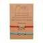 Ensemble de Bracelets en Corde Ajustables Minimalistes pour Couples et Amis