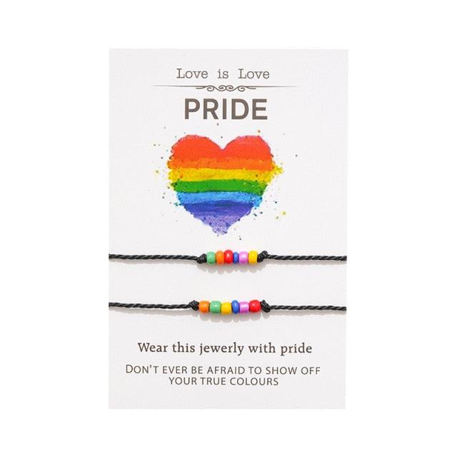 Ensemble de Bracelets en Corde Ajustables Minimalistes pour Couples et Amis