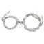 Ensemble de Bracelets Vintage en Acier Inoxydable à Double Chaîne pour Couples